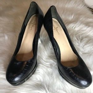 Cole Haan Nikeair  High Stilettos Heel Platform Pumps 8.5M